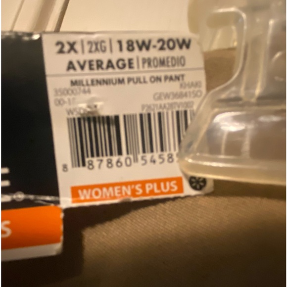 GEORGE PULL ON KHAKI SLACKS - Picture 4 of 8